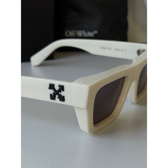 NEW Off White Oregon White Unisex Sunglasses - Picture 4 of 6